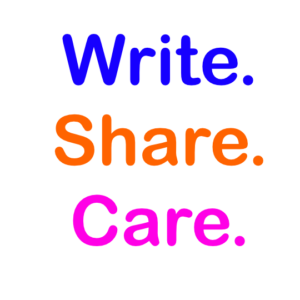 Write. Share. Care. logo